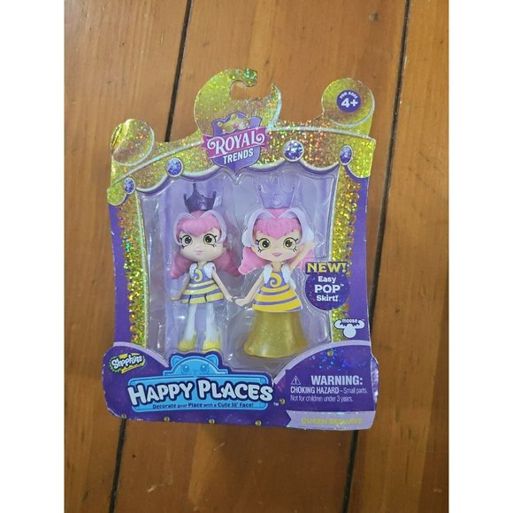 4 Shopkins Royal Trends Queen Beehive, Rowen Ruby, Princess Armanda, Royal Ruby - Picture 2 of 13
